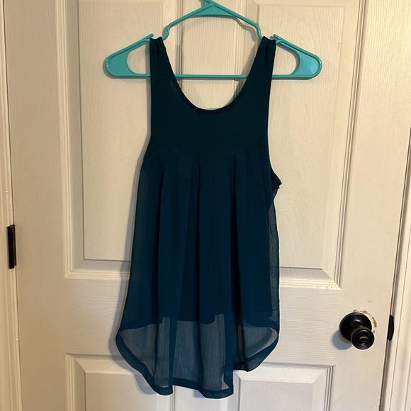 Tank Top w/ Sheer Back - Picture 3 of 7